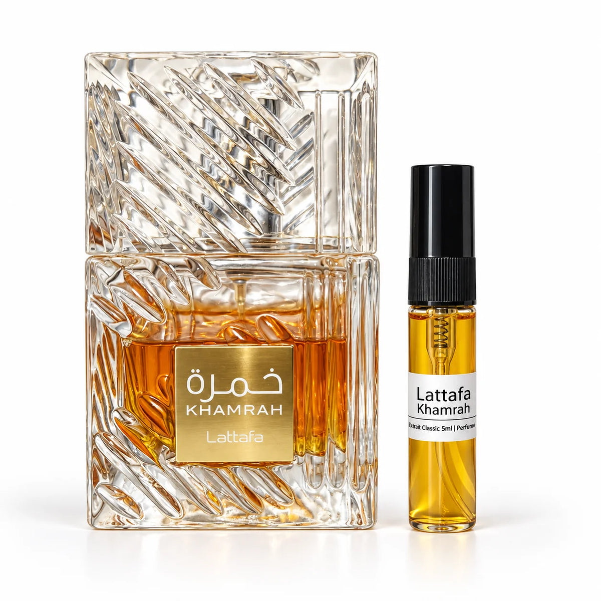 Khamrah de Lattafa 100 ml | Perfume Árabe Unisex Original en Guatemala