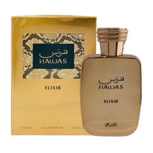 Hawas Elixir de Rasasi 100 ml | Perfume Árabe para Hombre Original en Guatemala