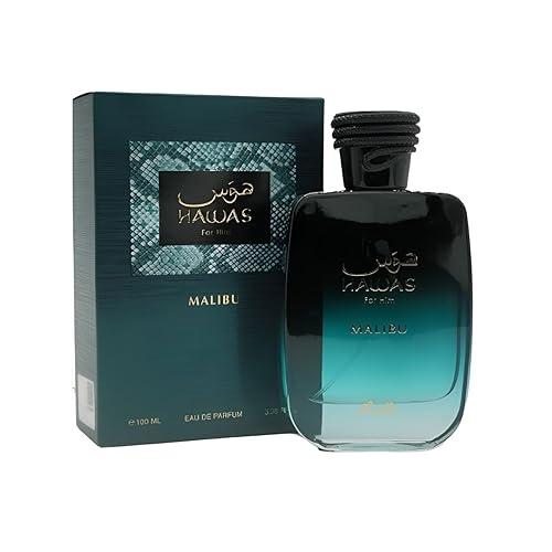 Hawas Malibu de Rasasi 100 ml | Perfume Árabe para Hombre Original en Guatemala