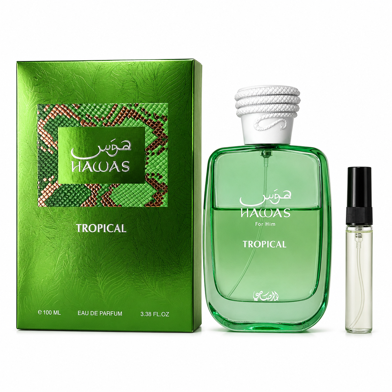 Hawas Tropical Decant Classic 5 ml | Perfume Original Rasasi para Hombre en Guatemala