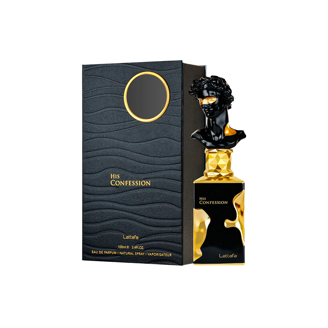 His Confession de Lattafa 100 ml | Perfume para Hombre Original en Guatemala