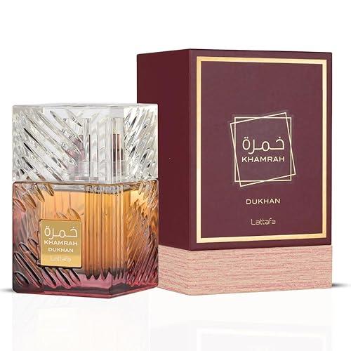 Khamrah Dukhan de Lattafa 100 ml | Perfume Árabe Unisex Original en Guatemala