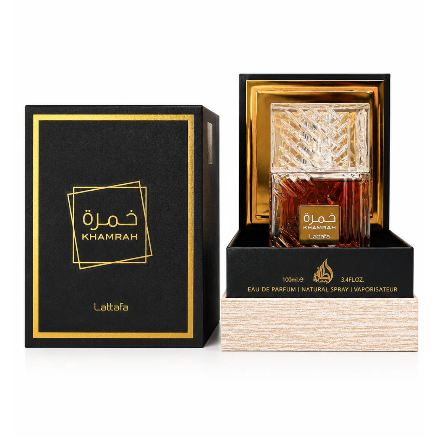 Khamrah de Lattafa 100 ml | Perfume Árabe Unisex Original en Guatemala