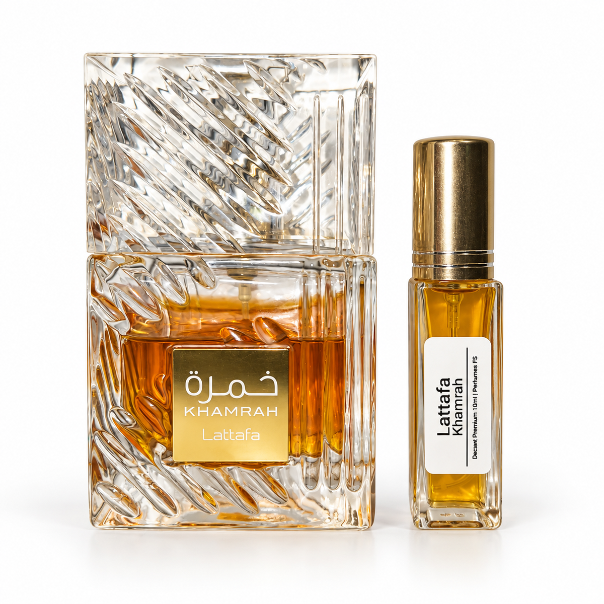 Lattafa Khamrah Decant Premium 10 ml | Perfume Original Unisex en Guatemala