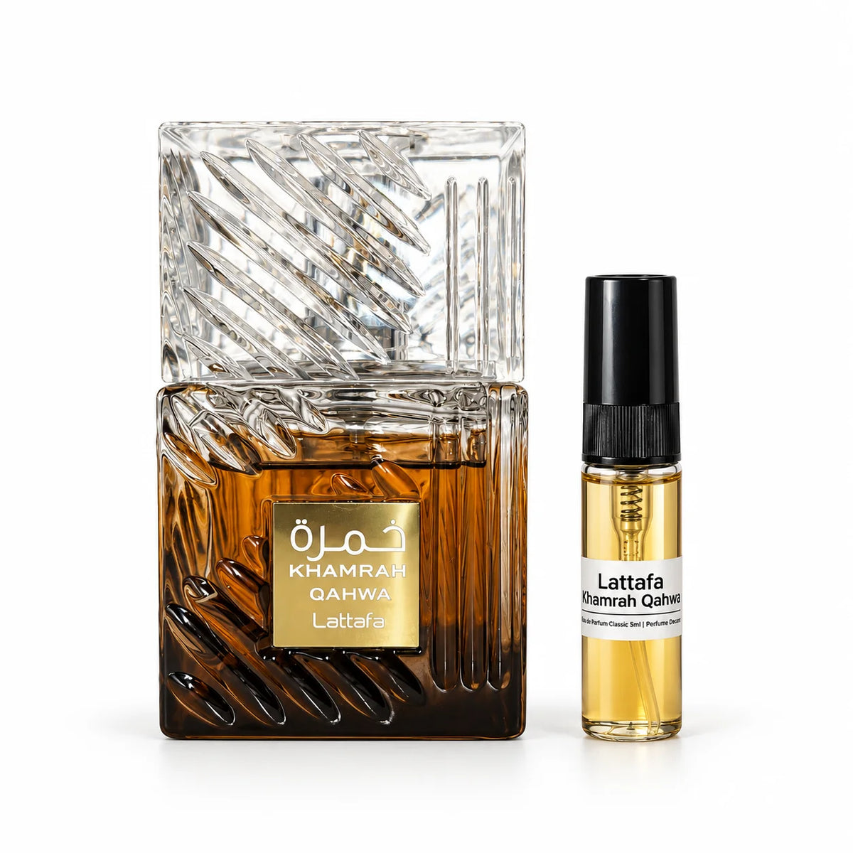 Khamrah Qahwa de Lattafa 100 ml | Perfume Árabe Unisex Original en Guatemala